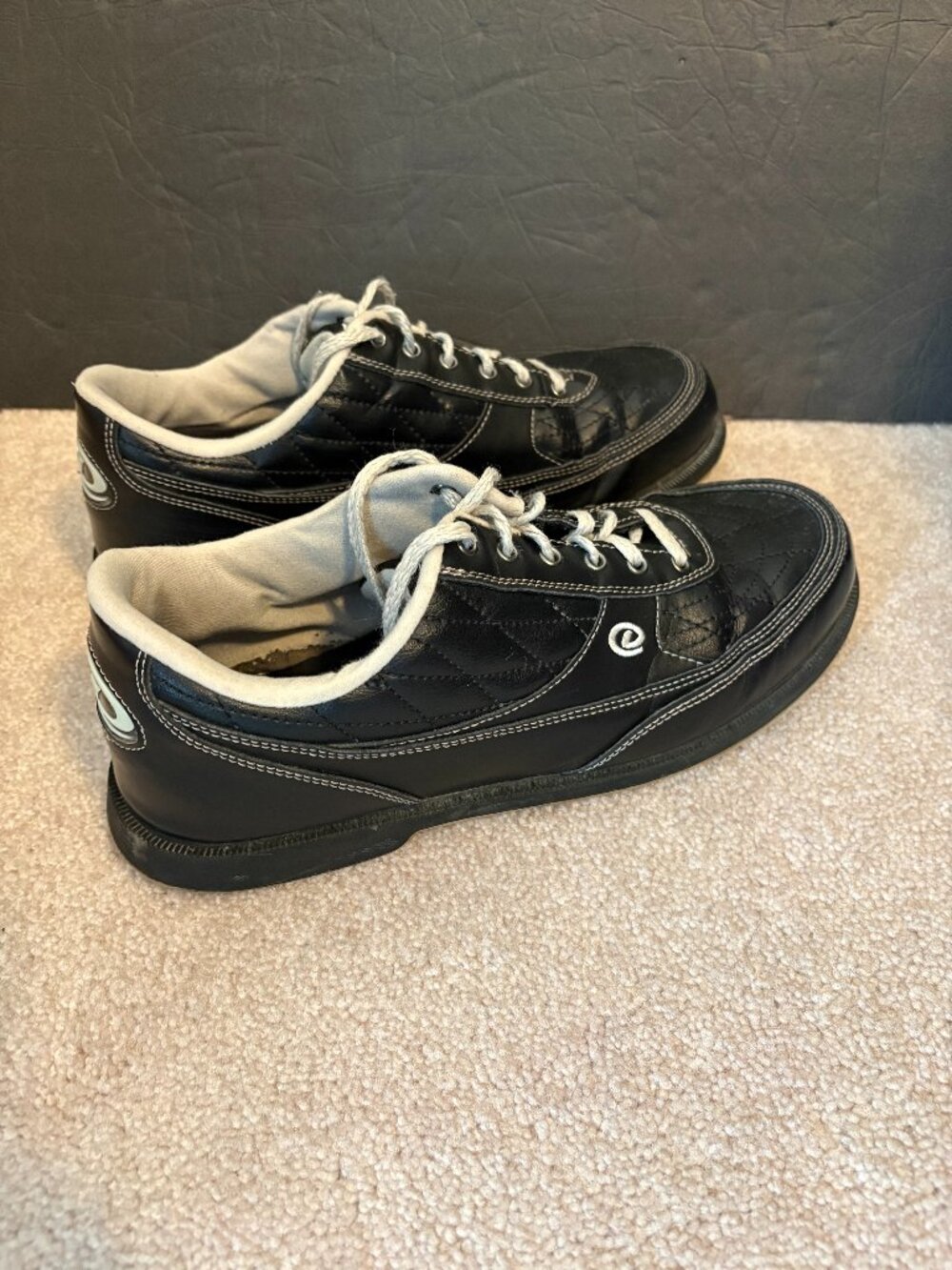 Dexter Turbo 2 Men's Slide Rite Bowling Shoes Size 12W(EE) Black B2112-1